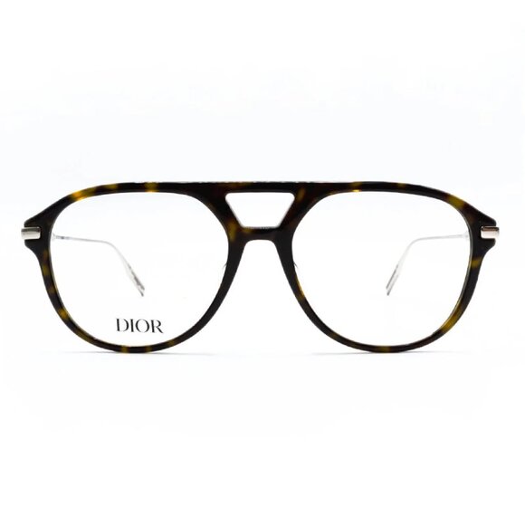 NEW DIOR EYEGLASSES, HAVANA MEN AVIATOR DIOR NEODIORO S3I 2300 - Picture 2 of 3